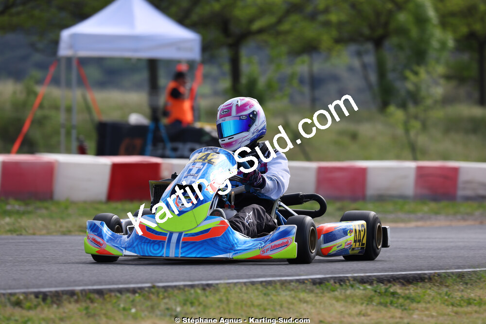 26 & 27/04/2025 : 3ème manche du Championnat du Sud au circuit Fun Kart Brissac (photos Stéphane Agnus) 2025 — karting