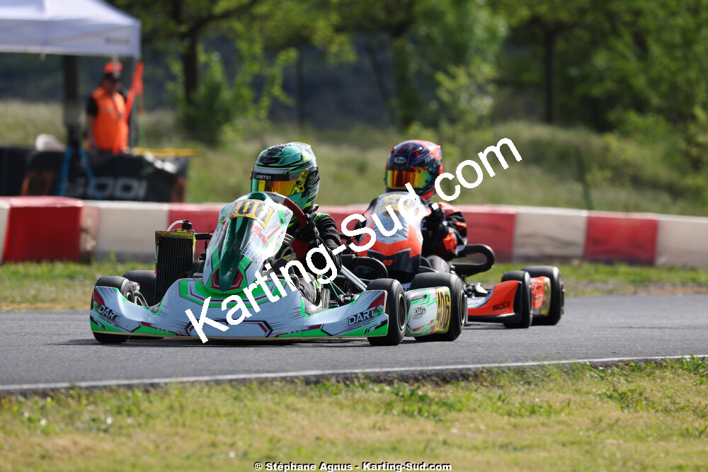 26 & 27/04/2025 : 3ème manche du Championnat du Sud au circuit Fun Kart Brissac (photos Stéphane Agnus) 2025 — karting