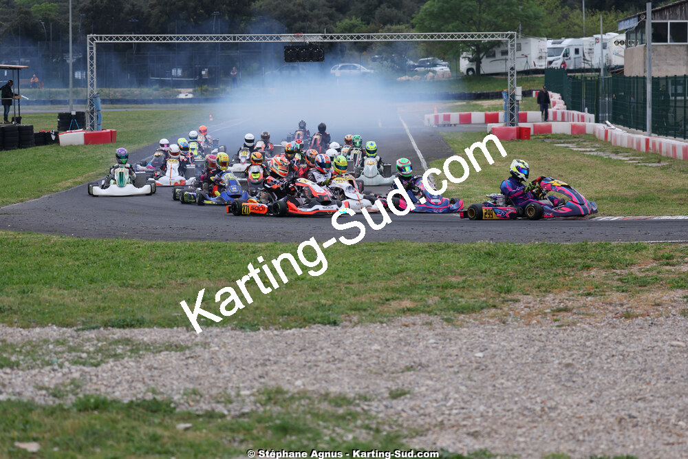 26 & 27/04/2025 : 3ème manche du Championnat du Sud au circuit Fun Kart Brissac (photos Stéphane Agnus) 2025 — karting