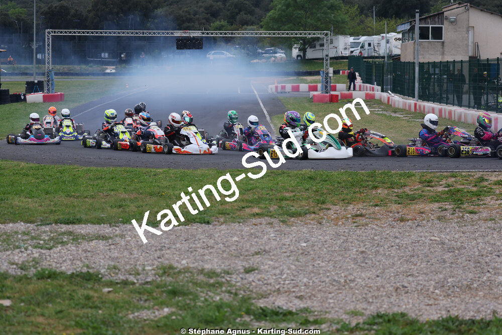 26 & 27/04/2025 : 3ème manche du Championnat du Sud au circuit Fun Kart Brissac (photos Stéphane Agnus) 2025 — karting