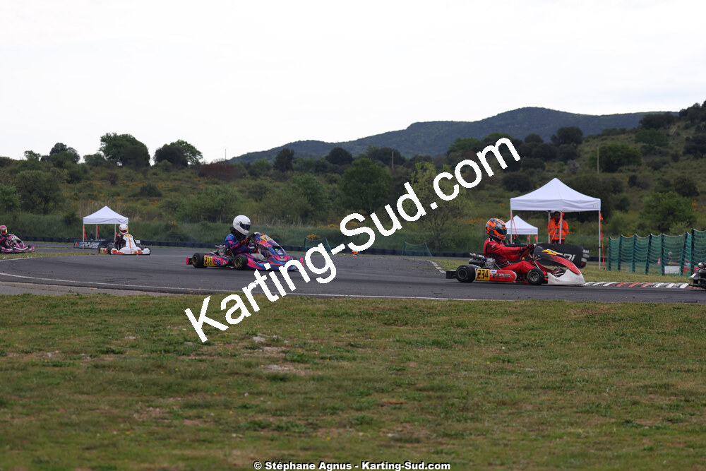 26 & 27/04/2025 : 3ème manche du Championnat du Sud au circuit Fun Kart Brissac (photos Stéphane Agnus) 2025 — karting