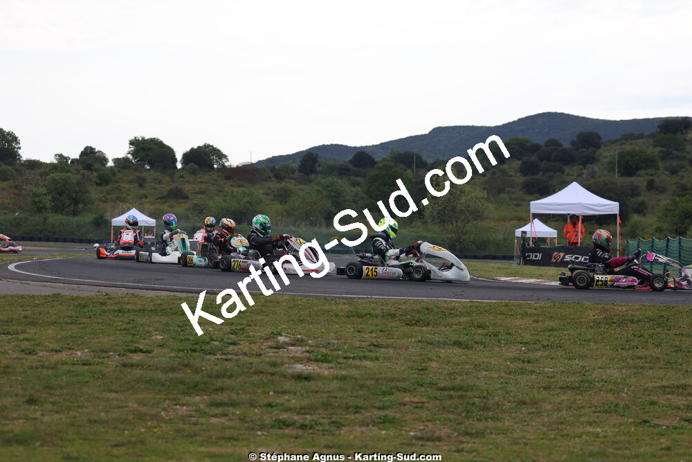 26 & 27/04/2025 : 3ème manche du Championnat du Sud au circuit Fun Kart Brissac (photos Stéphane Agnus) 2025 — karting