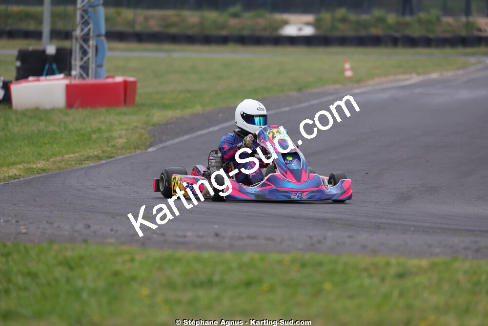 26 & 27/04/2025 : 3ème manche du Championnat du Sud au circuit Fun Kart Brissac (photos Stéphane Agnus) 2025 — karting
