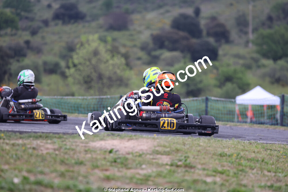 26 & 27/04/2025 : 3ème manche du Championnat du Sud au circuit Fun Kart Brissac (photos Stéphane Agnus) 2025 — karting