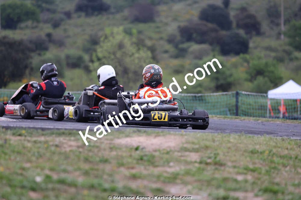 26 & 27/04/2025 : 3ème manche du Championnat du Sud au circuit Fun Kart Brissac (photos Stéphane Agnus) 2025 — karting