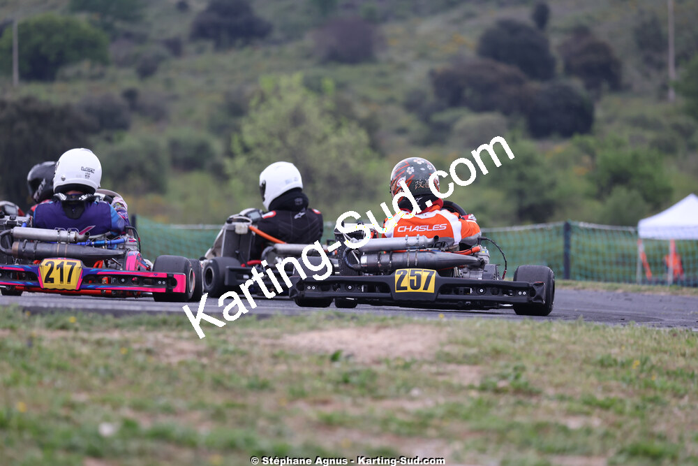 26 & 27/04/2025 : 3ème manche du Championnat du Sud au circuit Fun Kart Brissac (photos Stéphane Agnus) 2025 — karting