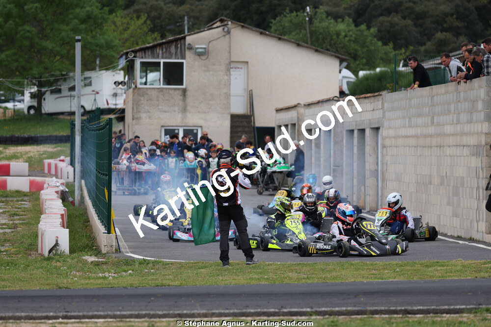 26 & 27/04/2025 : 3ème manche du Championnat du Sud au circuit Fun Kart Brissac (photos Stéphane Agnus) 2025 — karting
