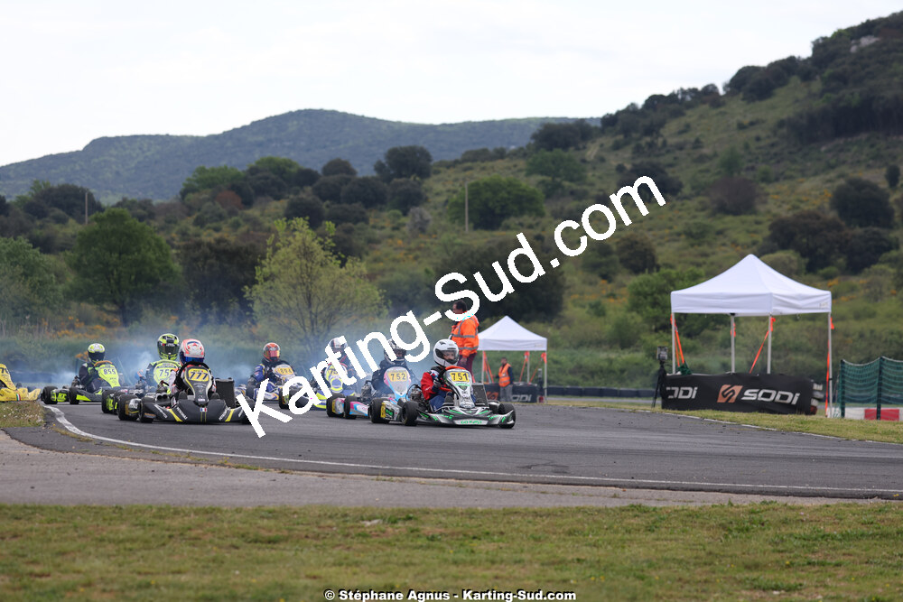 26 & 27/04/2025 : 3ème manche du Championnat du Sud au circuit Fun Kart Brissac (photos Stéphane Agnus) 2025 — karting