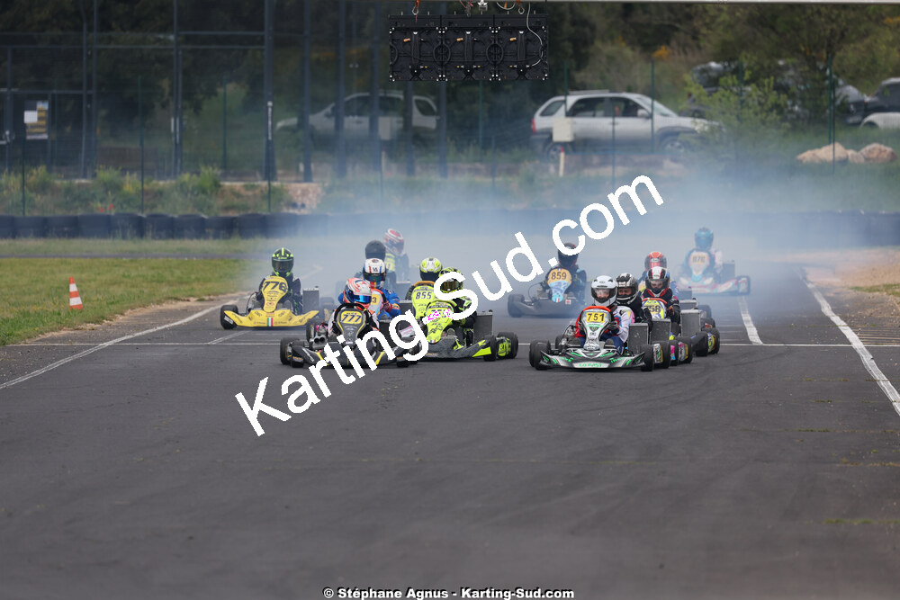 26 & 27/04/2025 : 3ème manche du Championnat du Sud au circuit Fun Kart Brissac (photos Stéphane Agnus) 2025 — karting