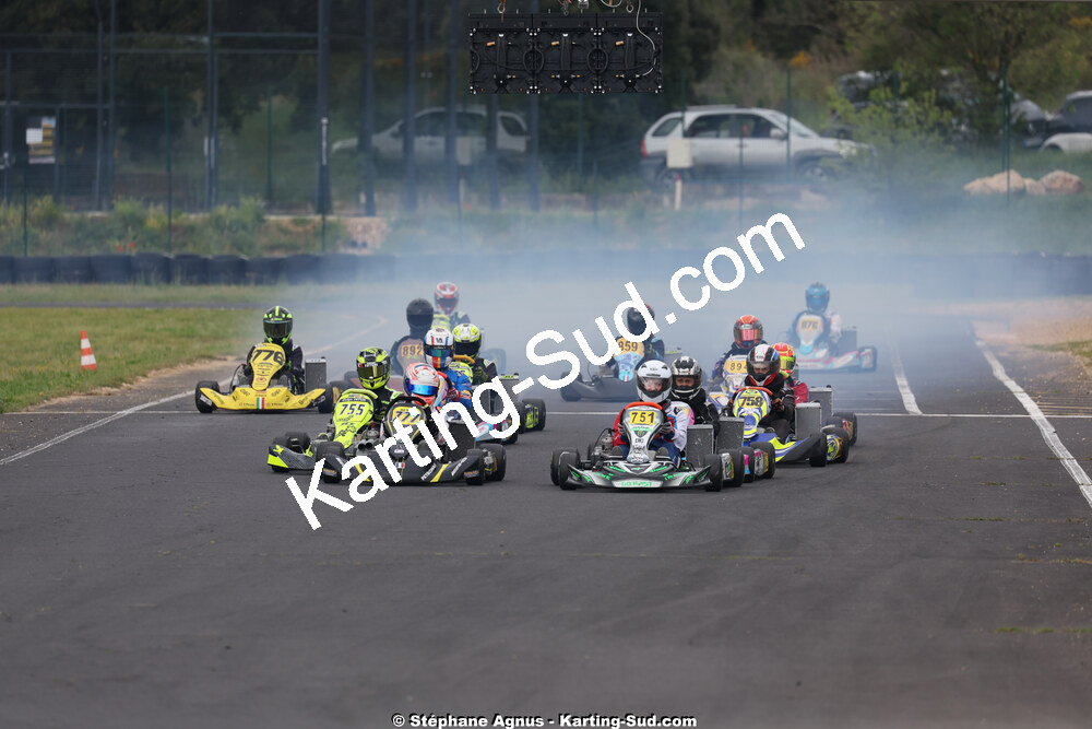 26 & 27/04/2025 : 3ème manche du Championnat du Sud au circuit Fun Kart Brissac (photos Stéphane Agnus) 2025 — karting