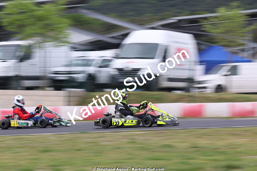 26 & 27/04/2025 : 3ème manche du Championnat du Sud au circuit Fun Kart Brissac (photos Stéphane Agnus) 2025 — karting