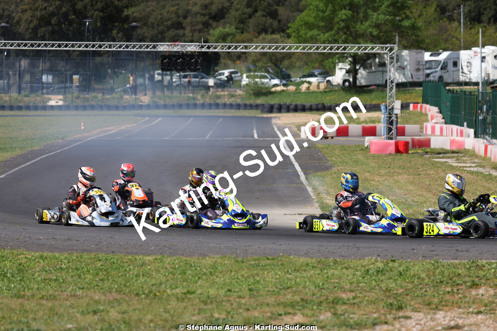 26 & 27/04/2025 : 3ème manche du Championnat du Sud au circuit Fun Kart Brissac (photos Stéphane Agnus) 2025 — karting