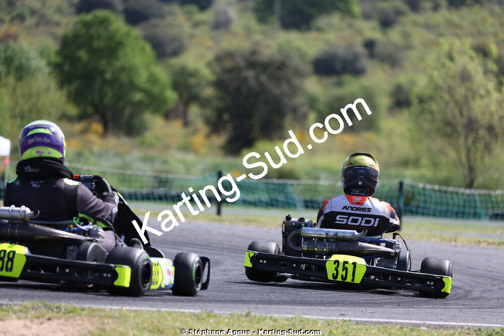 26 & 27/04/2025 : 3ème manche du Championnat du Sud au circuit Fun Kart Brissac (photos Stéphane Agnus) 2025 — karting