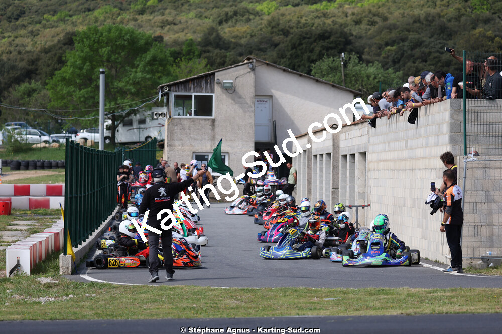 26 & 27/04/2025 : 3ème manche du Championnat du Sud au circuit Fun Kart Brissac (photos Stéphane Agnus) 2025 — karting