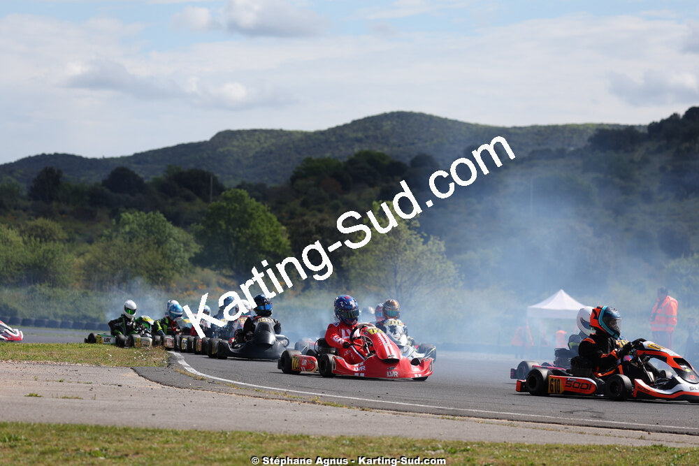26 & 27/04/2025 : 3ème manche du Championnat du Sud au circuit Fun Kart Brissac (photos Stéphane Agnus) 2025 — karting