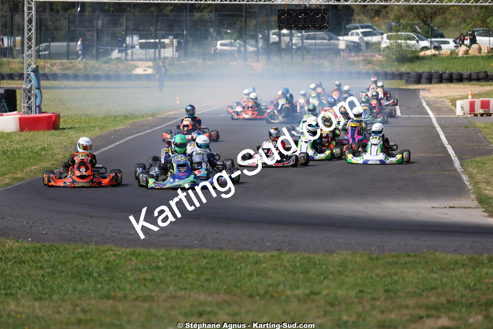 26 & 27/04/2025 : 3ème manche du Championnat du Sud au circuit Fun Kart Brissac (photos Stéphane Agnus) 2025 — karting