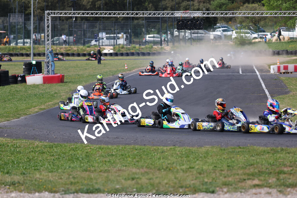 26 & 27/04/2025 : 3ème manche du Championnat du Sud au circuit Fun Kart Brissac (photos Stéphane Agnus) 2025 — karting