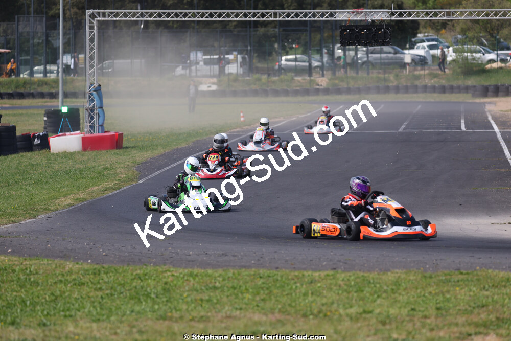26 & 27/04/2025 : 3ème manche du Championnat du Sud au circuit Fun Kart Brissac (photos Stéphane Agnus) 2025 — karting