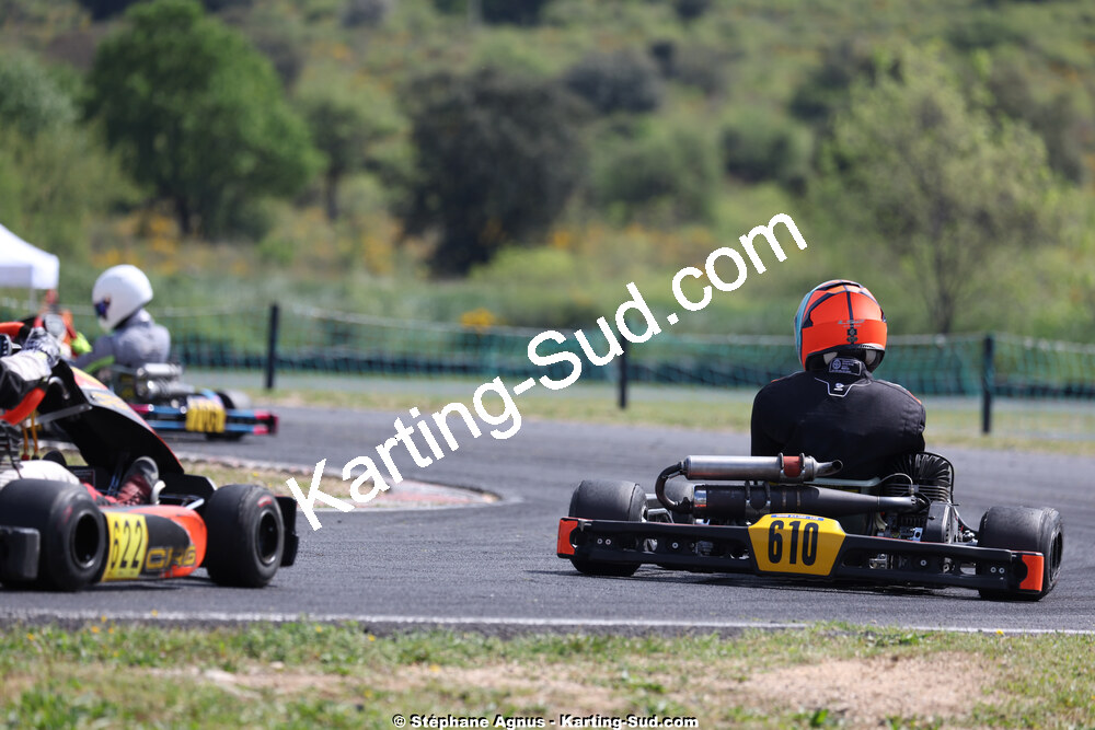 26 & 27/04/2025 : 3ème manche du Championnat du Sud au circuit Fun Kart Brissac (photos Stéphane Agnus) 2025 — karting