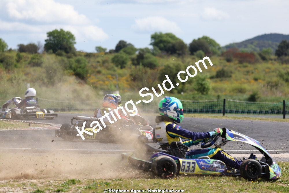 26 & 27/04/2025 : 3ème manche du Championnat du Sud au circuit Fun Kart Brissac (photos Stéphane Agnus) 2025 — karting