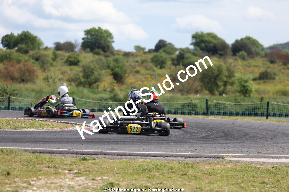26 & 27/04/2025 : 3ème manche du Championnat du Sud au circuit Fun Kart Brissac (photos Stéphane Agnus) 2025 — karting