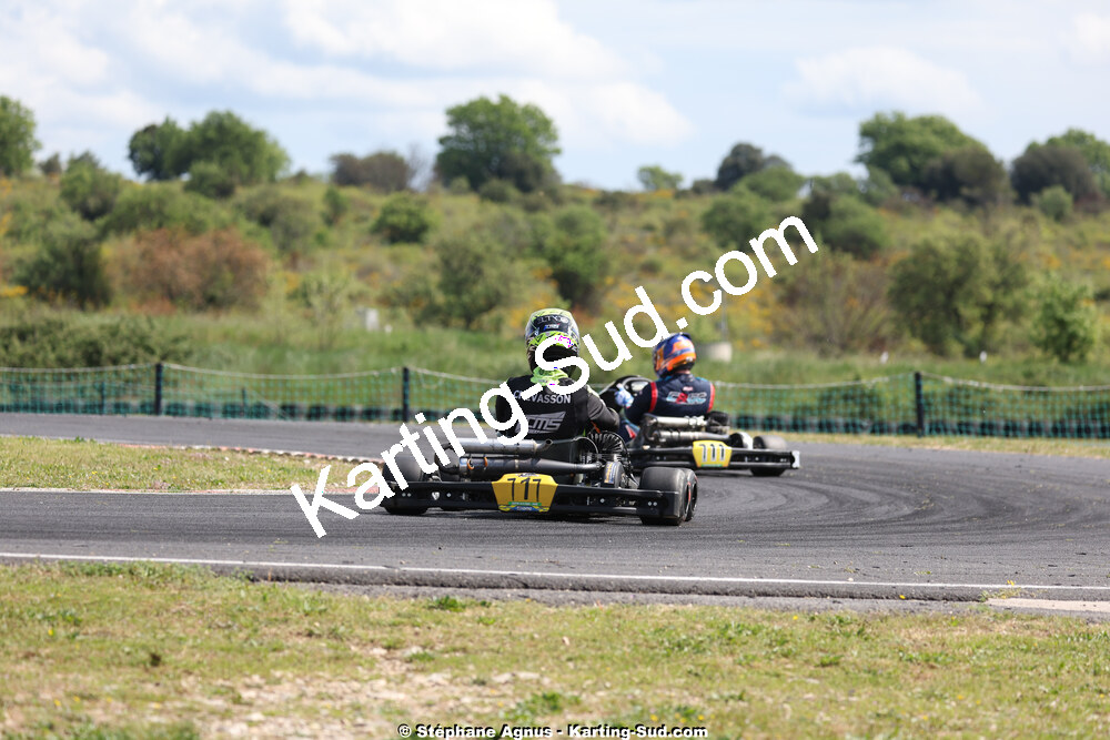 26 & 27/04/2025 : 3ème manche du Championnat du Sud au circuit Fun Kart Brissac (photos Stéphane Agnus) 2025 — karting