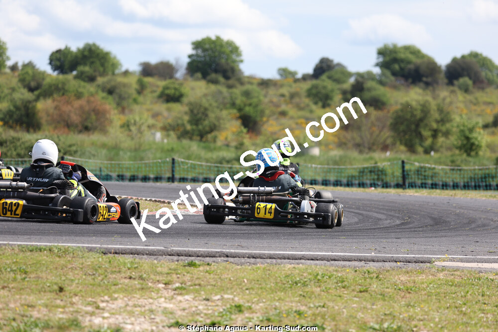 26 & 27/04/2025 : 3ème manche du Championnat du Sud au circuit Fun Kart Brissac (photos Stéphane Agnus) 2025 — karting