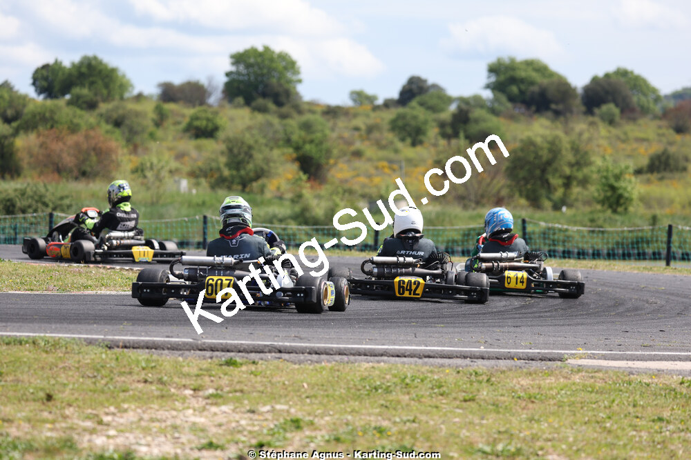 26 & 27/04/2025 : 3ème manche du Championnat du Sud au circuit Fun Kart Brissac (photos Stéphane Agnus) 2025 — karting