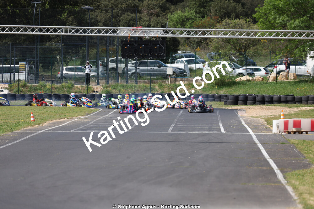 26 & 27/04/2025 : 3ème manche du Championnat du Sud au circuit Fun Kart Brissac (photos Stéphane Agnus) 2025 — karting