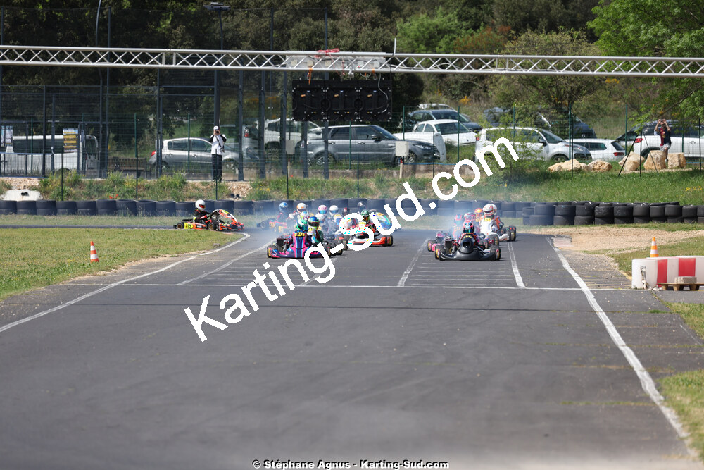26 & 27/04/2025 : 3ème manche du Championnat du Sud au circuit Fun Kart Brissac (photos Stéphane Agnus) 2025 — karting