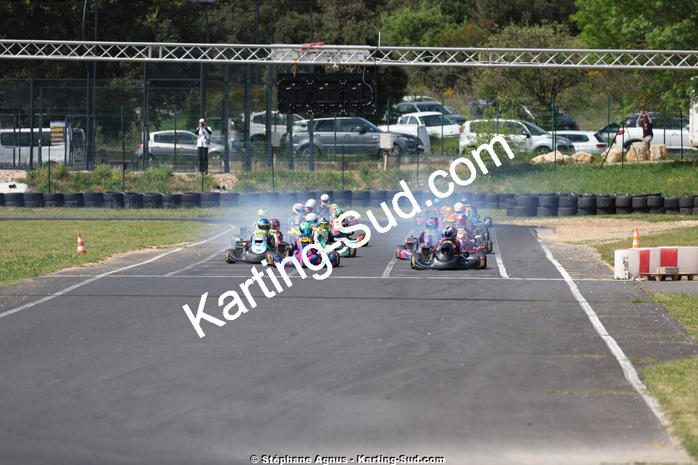 26 & 27/04/2025 : 3ème manche du Championnat du Sud au circuit Fun Kart Brissac (photos Stéphane Agnus) 2025 — karting