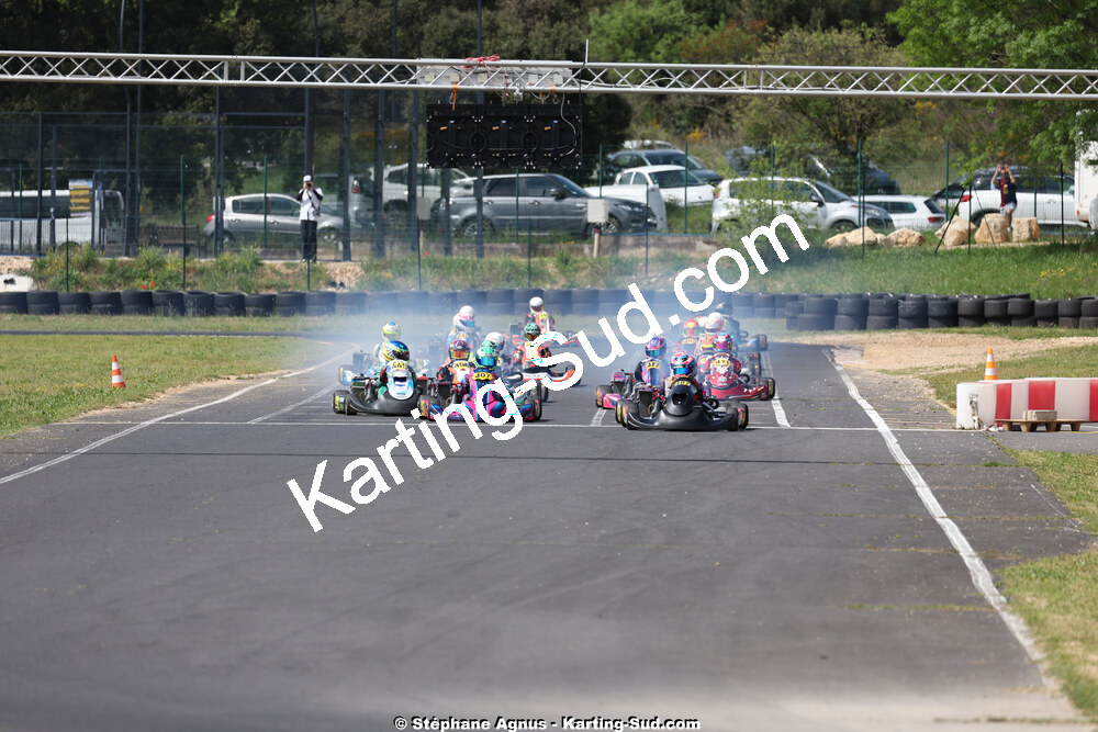26 & 27/04/2025 : 3ème manche du Championnat du Sud au circuit Fun Kart Brissac (photos Stéphane Agnus) 2025 — karting