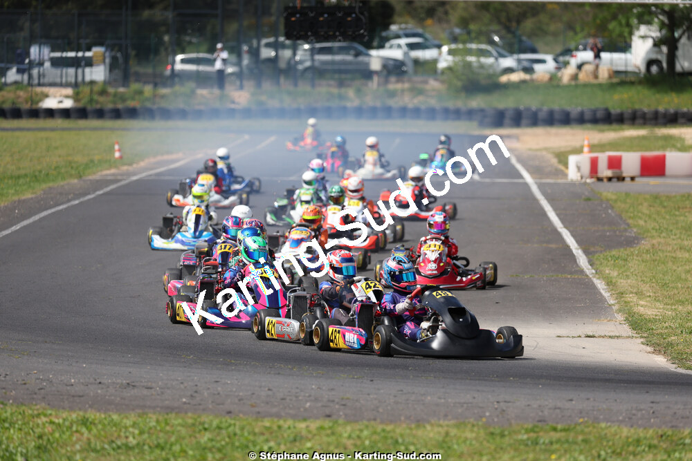 26 & 27/04/2025 : 3ème manche du Championnat du Sud au circuit Fun Kart Brissac (photos Stéphane Agnus) 2025 — karting