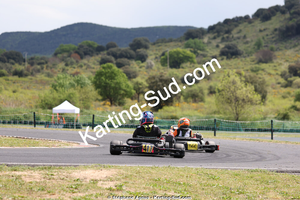 26 & 27/04/2025 : 3ème manche du Championnat du Sud au circuit Fun Kart Brissac (photos Stéphane Agnus) 2025 — karting