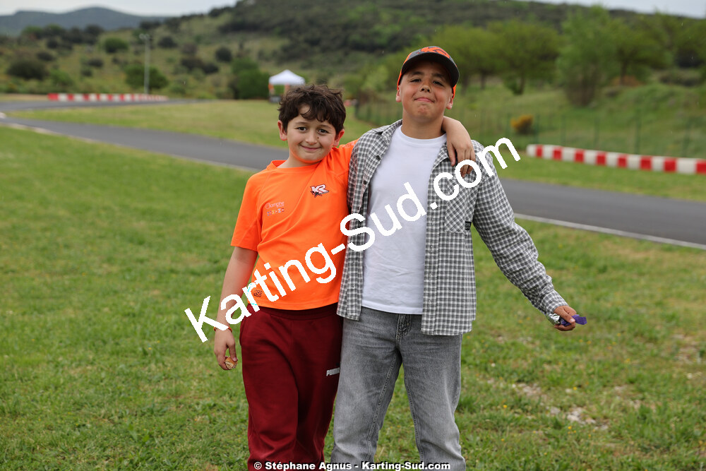 26 & 27/04/2025 : 3ème manche du Championnat du Sud au circuit Fun Kart Brissac (photos Stéphane Agnus) 2025 — karting