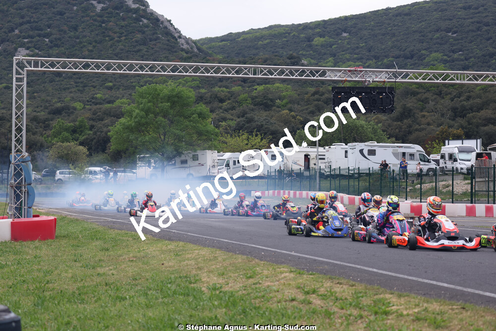 26 & 27/04/2025 : 3ème manche du Championnat du Sud au circuit Fun Kart Brissac (photos Stéphane Agnus) 2025 — karting