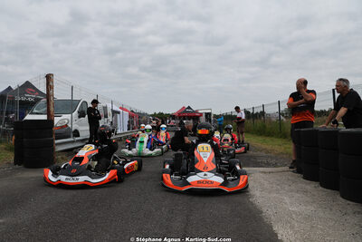 08/06/2025 : 2ème manche du Trophée Ufolep Karting Nouvelle Aquitaine au Circuit Berdery (photos Stéphane Agnus) 2025 — karting