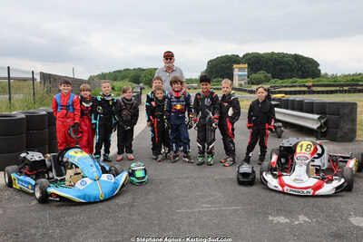 08/06/2025 : 2ème manche du Trophée Ufolep Karting Nouvelle Aquitaine au Circuit Berdery (photos Stéphane Agnus) 2025 — karting
