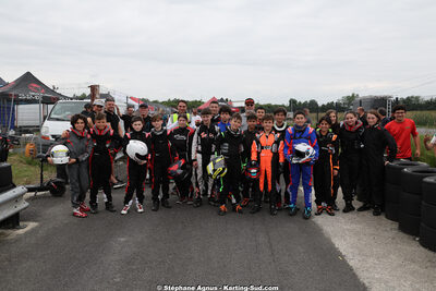 08/06/2025 : 2ème manche du Trophée Ufolep Karting Nouvelle Aquitaine au Circuit Berdery (photos Stéphane Agnus) 2025 — karting
