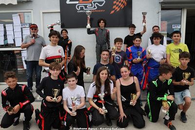 08/06/2025 : 2ème manche du Trophée Ufolep Karting Nouvelle Aquitaine au Circuit Berdery (photos Stéphane Agnus) 2025 — karting