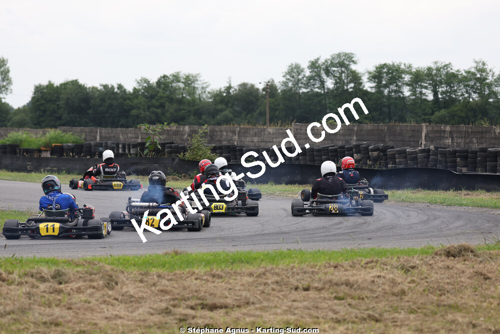 08/06/2025 : 2ème manche du Trophée Ufolep Karting Nouvelle Aquitaine au Circuit Berdery (photos Stéphane Agnus) 2025 — karting