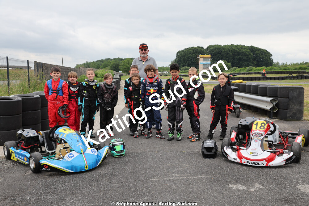 08/06/2025 : 2ème manche du Trophée Ufolep Karting Nouvelle Aquitaine au Circuit Berdery (photos Stéphane Agnus) 2025 — karting