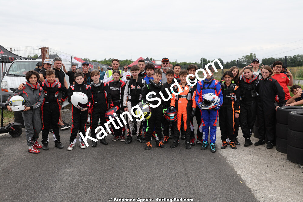 08/06/2025 : 2ème manche du Trophée Ufolep Karting Nouvelle Aquitaine au Circuit Berdery (photos Stéphane Agnus) 2025 — karting