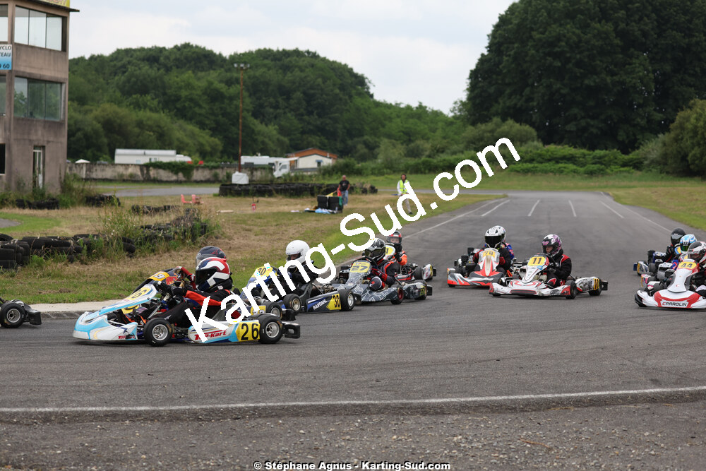 08/06/2025 : 2ème manche du Trophée Ufolep Karting Nouvelle Aquitaine au Circuit Berdery (photos Stéphane Agnus) 2025 — karting