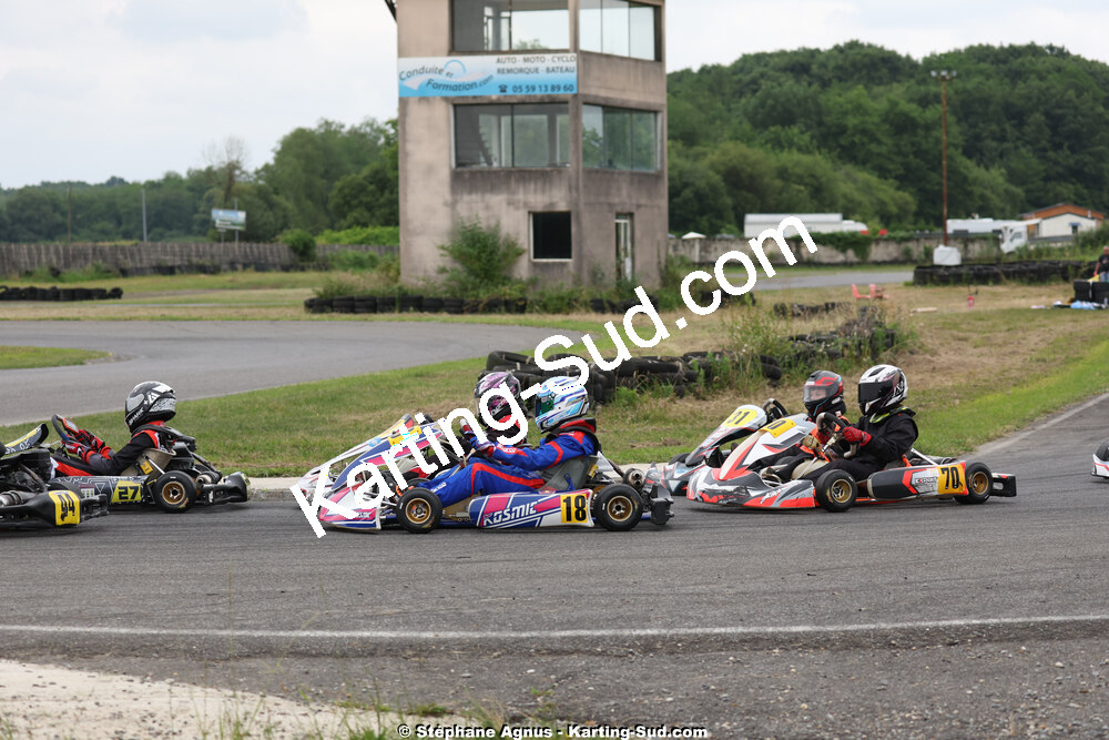 08/06/2025 : 2ème manche du Trophée Ufolep Karting Nouvelle Aquitaine au Circuit Berdery (photos Stéphane Agnus) 2025 — karting