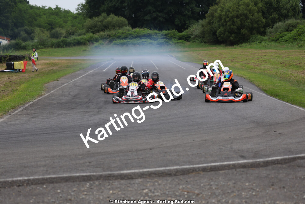08/06/2025 : 2ème manche du Trophée Ufolep Karting Nouvelle Aquitaine au Circuit Berdery (photos Stéphane Agnus) 2025 — karting