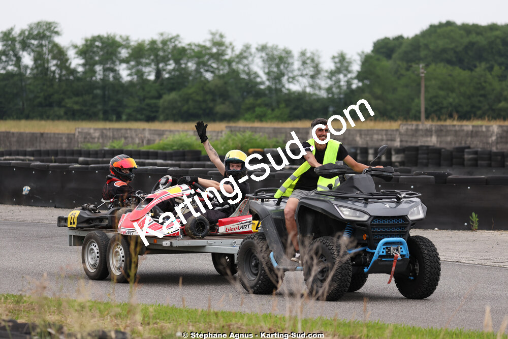 08/06/2025 : 2ème manche du Trophée Ufolep Karting Nouvelle Aquitaine au Circuit Berdery (photos Stéphane Agnus) 2025 — karting