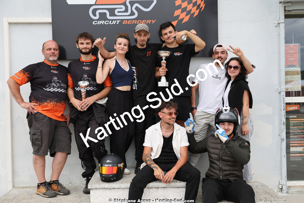 08/06/2025 : 2ème manche du Trophée Ufolep Karting Nouvelle Aquitaine au Circuit Berdery (photos Stéphane Agnus) 2025 — karting