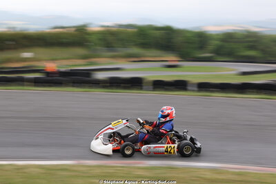 Marcel LIMOUSIN — 14 & 15/06/2025 : 5ème manche du Championnat du Sud à Belmont sur Rance (photos Stéphane Agnus) 2025 — karting