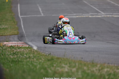Mathis MESPOULEDE — 14 & 15/06/2025 : 5ème manche du Championnat du Sud à Belmont sur Rance (photos Stéphane Agnus) 2025 — karting